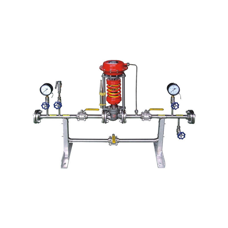 Dispositivo regulador de presión de gases industriales